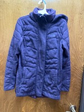 Women's "the North Faces Purple Hooded Cloth Jacket. Sizexs. Prev.owned