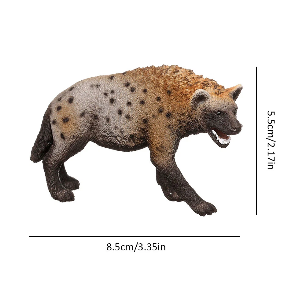 2 * Africa Hyena Animal Figure Model Toy Collector Decor Gift For Kids |  eBay