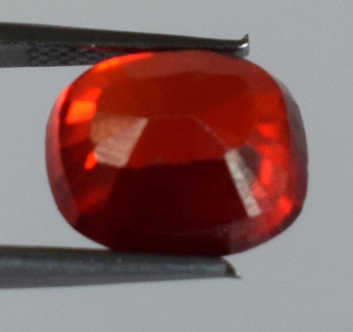 9,20ct/11mm natürlicher nigerianischer Spessartin Granat Oval Edelstein zertifiziert B86959 - Bild 5 von 8