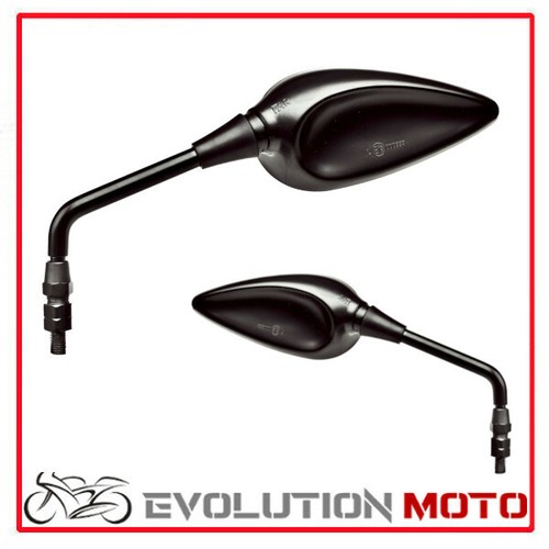 COPPIA SPECCHIETTI MANUBRIO BETAMOTOR XTRAINER MOTO SCOOTER - Foto 1 di 1