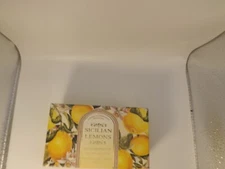 1 each Saponificio Artigianale Fiorentino Sicilian Lemon, & Peony Garden Soap