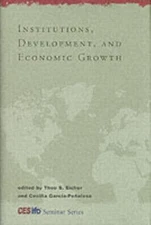 Institutions, Development, and Economic Growth (CESifo Seminar), , Excellent Boo