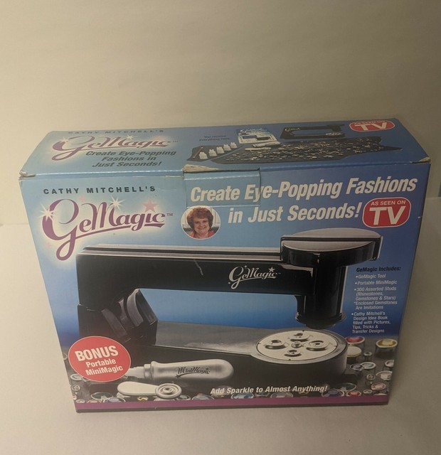 Cathy Mitchell's Gemagic Stud Setting Bedazzler Machine 19814 System