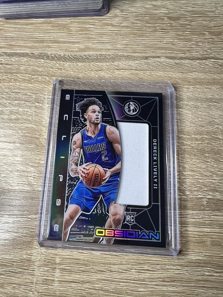 2023-24 Panini Obsidian Dereck Lively II Eclipse RC Patch