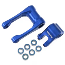NEW Powerhobby 7075 Aluminum Knuckle & Pull Rod Blue Losi Promoto MX