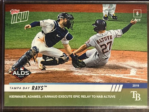 2019 Topps Now 985 TAMPA BAY RAYS®