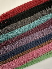 Colored 1mm Mini Ball Chain 24" Necklace For Dog Tags  Pendant Necklace