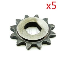 5pcs 12 Tooth Sprocket Dual D-bore for 25 chain electric scooter motors MY1020