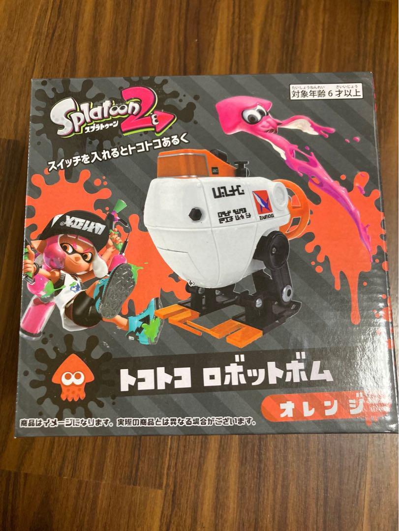 Nintendo Splatoon 2 Auto bomb Tokotoko Robot Bomb Figure Toy 