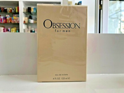 CALVIN KLEIN OBSESSION FOR MEN EDT  125 ML SPLASH CLASSIC (SEALED) VINTAGE