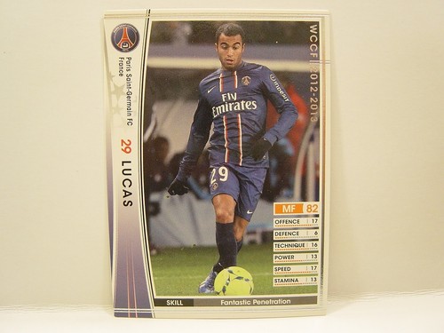 STICKER VIGNETTE PANINI CHAMPIONNAT FOOT 2011 PARIS SG APOULA