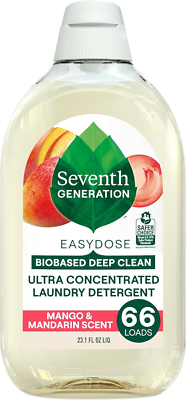 #ad Seventh Generation Easydose Laundry Detergent Ultra Concentrated: 66 Loads Man $163.62