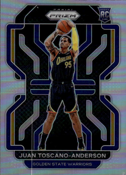 2021-22 Panini Prizm Juan Toscano-Anderson #295 Silver Golden State Warriors 2H