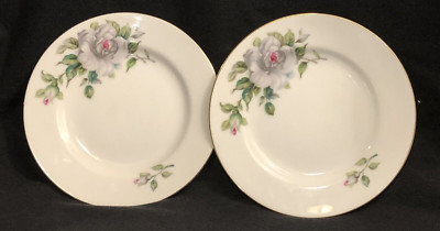 CRAFTSMAN CHINA PRINCESS BREAD PLATES 167 - Japan 6'' Set of TWO