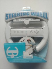 Game Metop Steering Wheel For Wii White Racing Brand New In Package