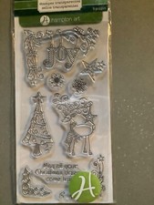 Hampton Art Clear Stamp Sets CHRISTMAS DREAMS 9 Stamps NEW