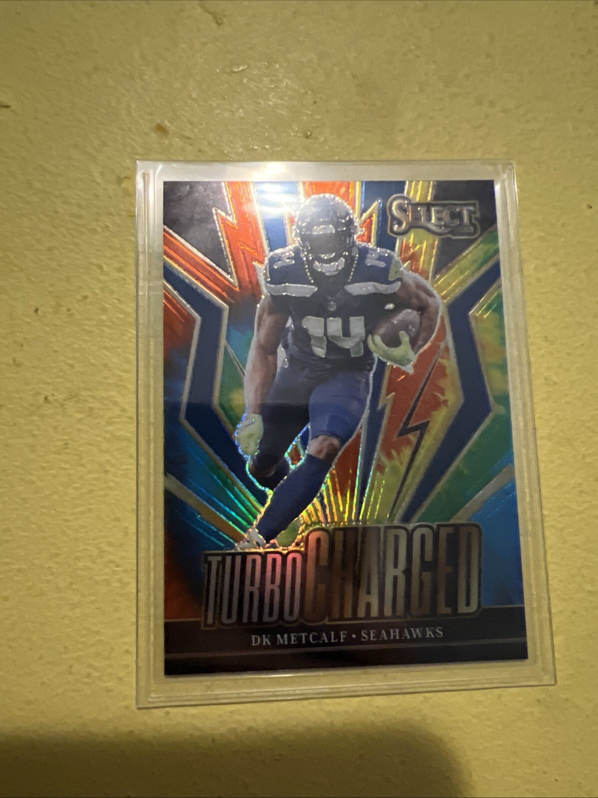 2023 Panini Select - Turbocharged #TUR-DKM DK Metcalf Tie Dye Parallel 13/25