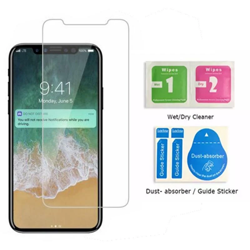 Película Protectora de Pantalla de Cristal Templado para iPhone 12- Lote de 2 Foto 3 de 4