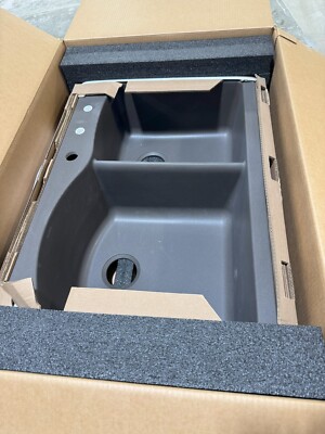 Blanco 440213 Dual Mount Granite Composite 33'' 60/40 Double Bowl Kitchen Sink