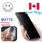 2pcs Matte Privacy Soft Screen Protector for iphone 17 16 15 14 13 12 11 promax
