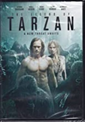 THE LEGEND OF TARZAN (DVD, 2016) New / Factory Sealed / Free Shipping