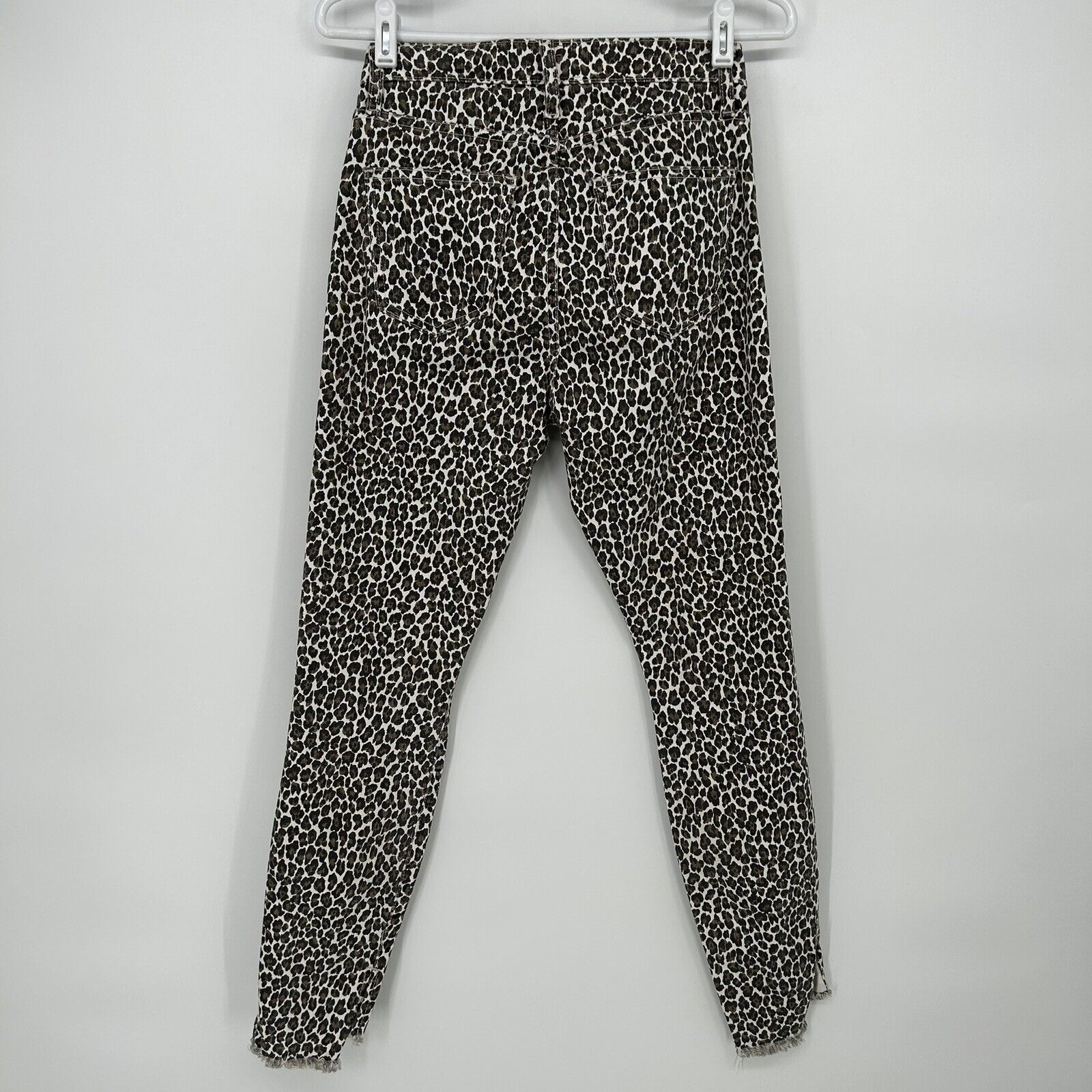 Current/Elliot Womens High Waisted Leopard Print … - image 7