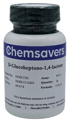 D-Glucoheptono-1,4-lactone, 98+%, 5g