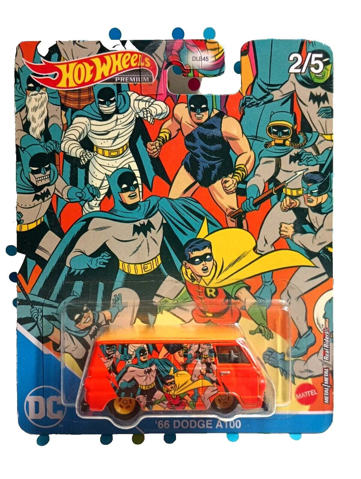 Batman Dodge escala 1:64 Diecast y de juguete