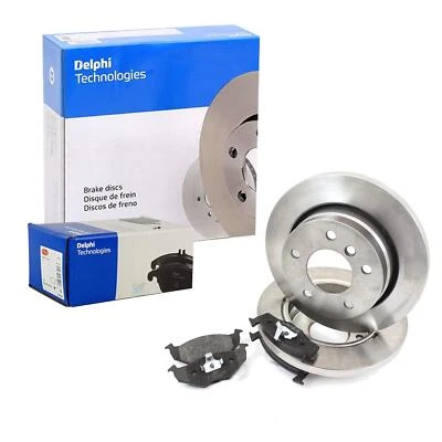 DELPHI Juego de Pastillas Freno + Discos Completo Delant. para Alfa Romeo 159 - Imagen 1 de 3