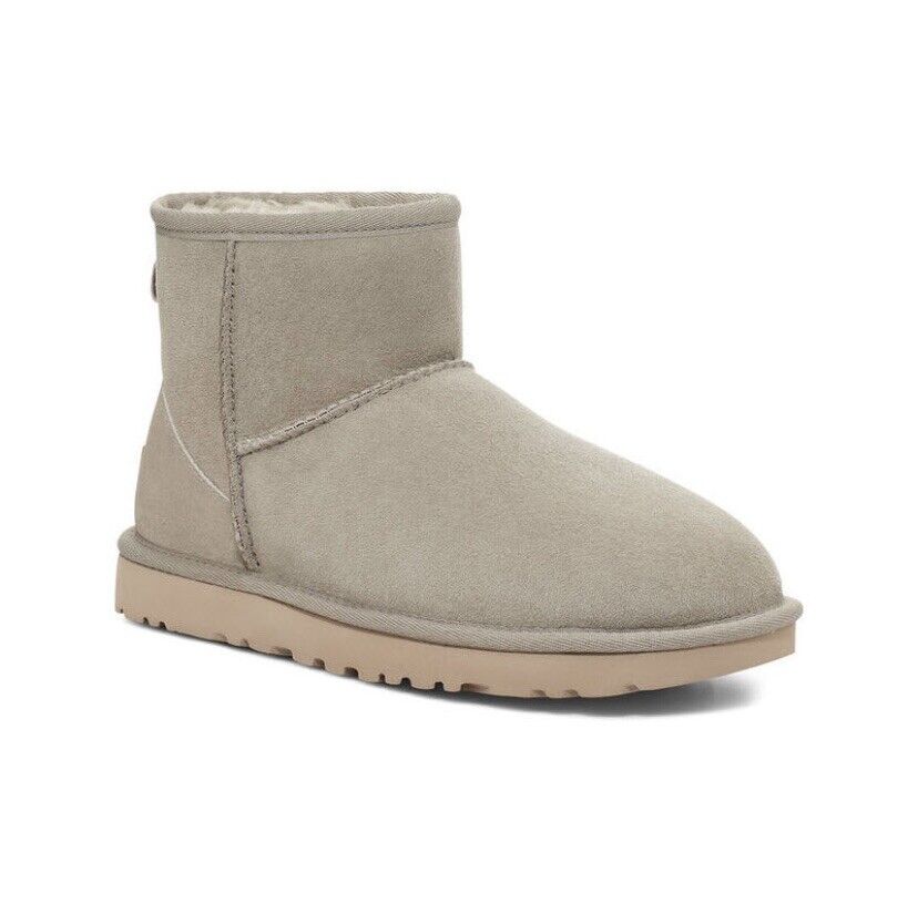 UGG Classic Mini II Goat Grey Women's Boots 1016222-GOA Size 6 New