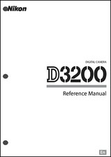Nikon D3200 User Manual Guide Instruction Operator Manual
