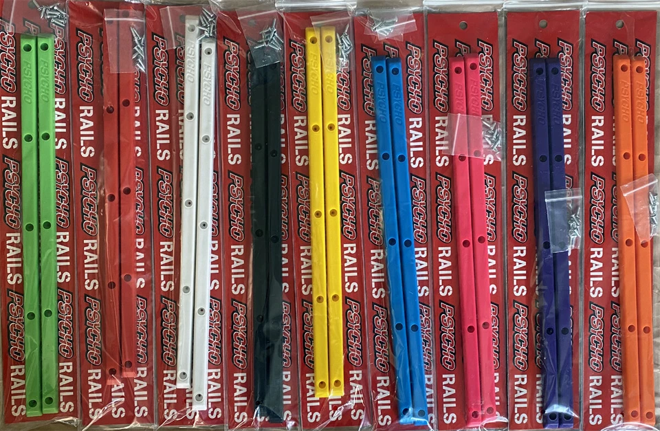 Psycho Rails Skateboard old skool setup div. colors