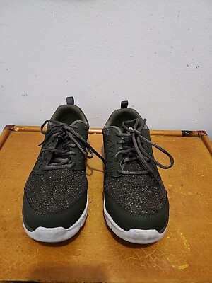 Reebok Womens Sublite Cushion Work Sneaker Green Size 8 