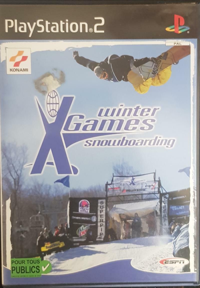 ESPN Winter X-Games Snowboarding Sony Playstation PS2 PAL EURO