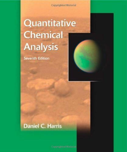 Quantitative Chemical Analysis by Harris, Daniel C. 9780716770411 