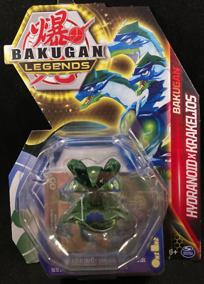 Bakugan Legends - HYDRANOID x KRAKELIOS - Includes 1 Character & 1 Gate Card