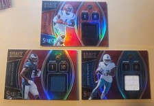 2021 Draft Selections Ja'Marr Chase, Jaylen Waddle & DeVonta Smith Rookies Patch