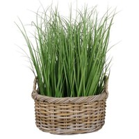Natur Rattankorb Norderney Kubu Grey Ca.50Cm Pflanzkorb Griffe ÜBertopf Korb
