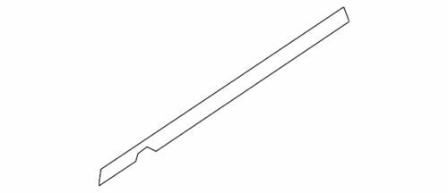 Cubierta lateral para Hyundai G80 Genesis 2015-2020 P/N 81673-B1000