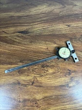 Starrett 450 -6 Dial Depth Gage .001 Increment 9” Long Measuring Machinist Tool