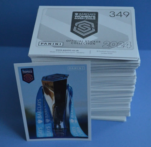Panini Women's Super League 2024 Complete Full Set 349 Stickers & Empty Album