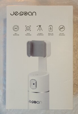 JESBAN Auto Tracking Phone Holder 360 Rotation Face/body Tracking - NEW