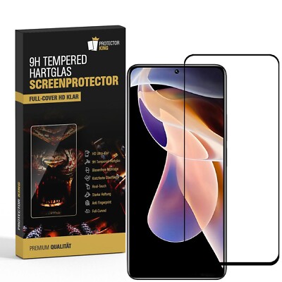 1x 9H Panzerfolie Für Xiaomi Redmi Note 11 Pro Plus FULL COVER Schutzglas KLAR