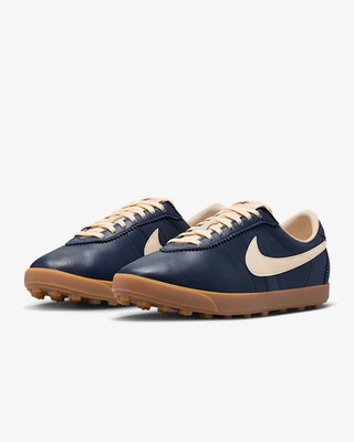 Nike Women's Astro Grabber Shoes Leather Midnight Navy White Gum