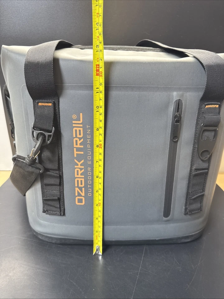 Сумка с короткими ручками премиум-класса Ozark Trail с широким горлышком кулер мягкая двусторонняя высокопрочная/б/у - Изображение 3 из 4