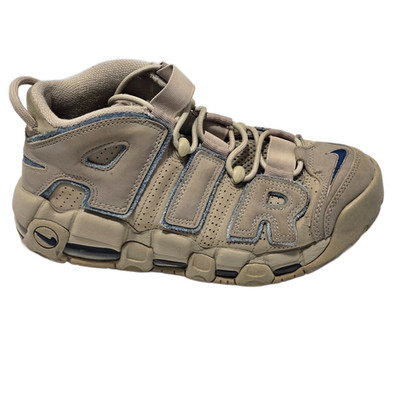Nike Unisex Air More Uptempo Sneakers Shoes Limestone Valerian Blue M6 W7.5
