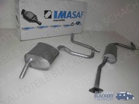 Imasaf Auspuffset Ab Kat für Ford Mondeo SchräGheck/Stufenheck 1.8 16V 1993-1996