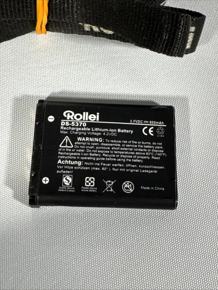 Rollei Powerflex 470 Digitalkamera 14.0 MP Kompakt Kamera Silber - Bild 3 von 4