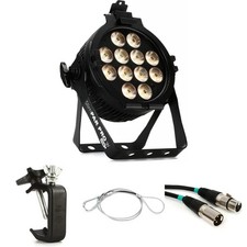 Chauvet DJ SlimPAR Pro W USB Variable White Par Light Essentials Bundle