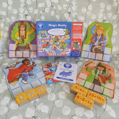 Orchard Toys - Magic Maths - Lernspiel Alter 5-7 Jahre komplett sehr guter Zustand